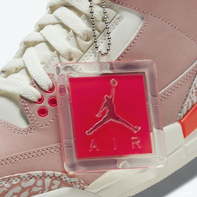HYPE CK9246-600 3 Rust Jordan Retro Pink (W) 0806